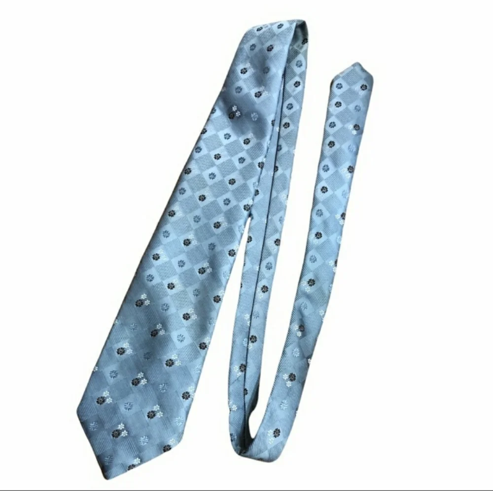 CHRISTIAN DIOR Cravates Blue tie - Picture 2 of 6